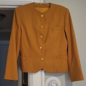 Mustard Blazer size 8 women's